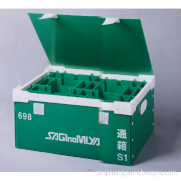 Recyclable Waterproof Corrugated Plastic Box (QC1235)